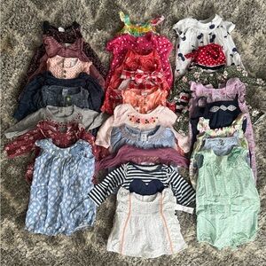 Assorted Baby Girl Onesies and Dresses
